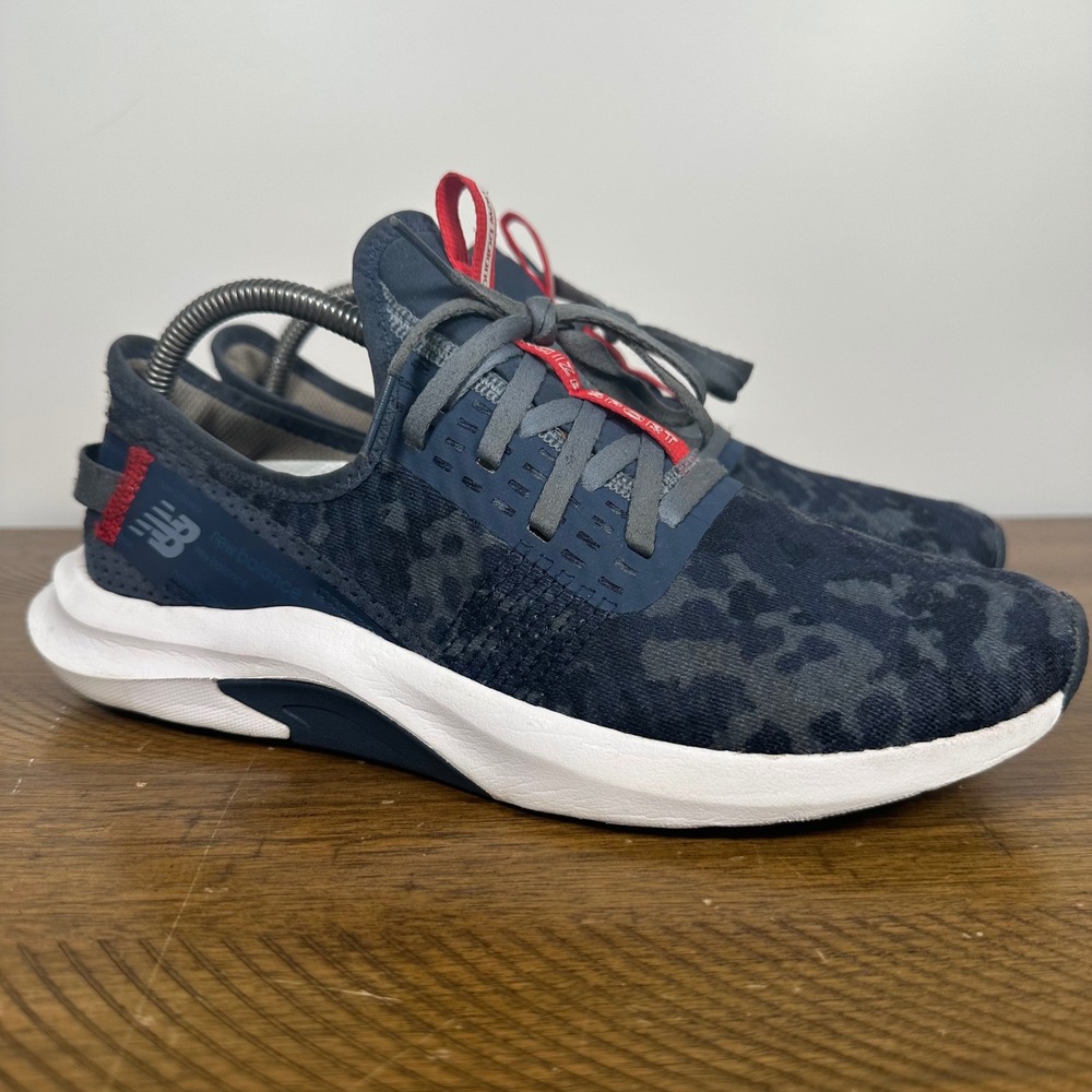 New Balance Shoes Women 11 Blue Nergize Sport Camo Running Sneakers Dynasoft Gym